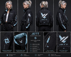 Jett – Valorant Inspired Premium Bomber Jacket
