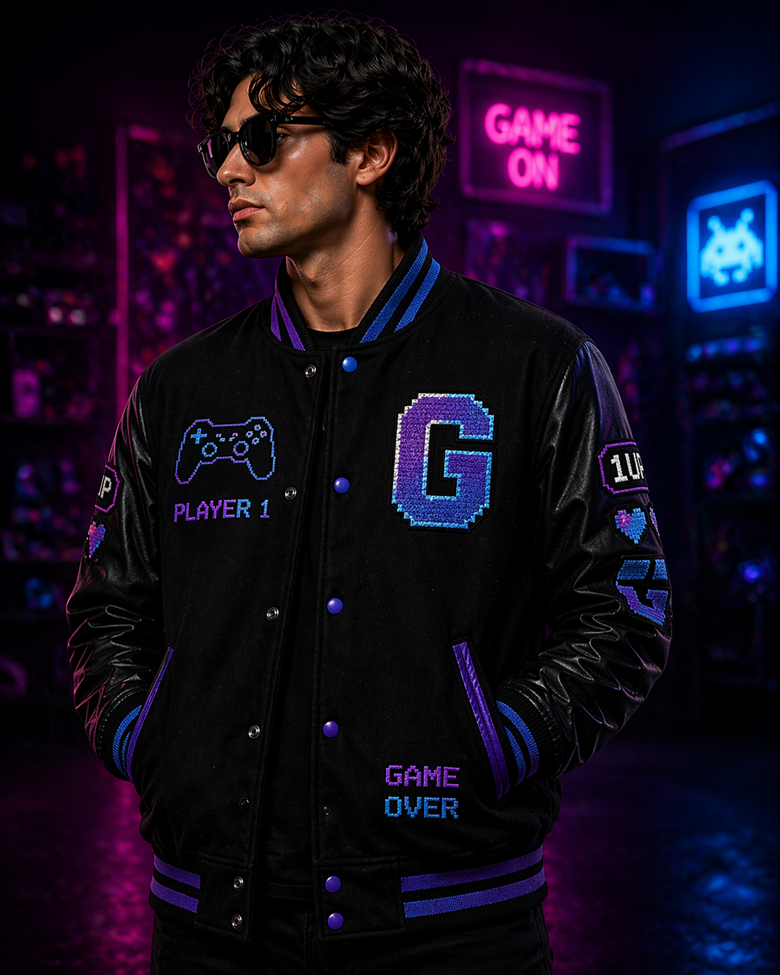 Game On – Premium Gaming Varsity Jacket - DJ Orignal