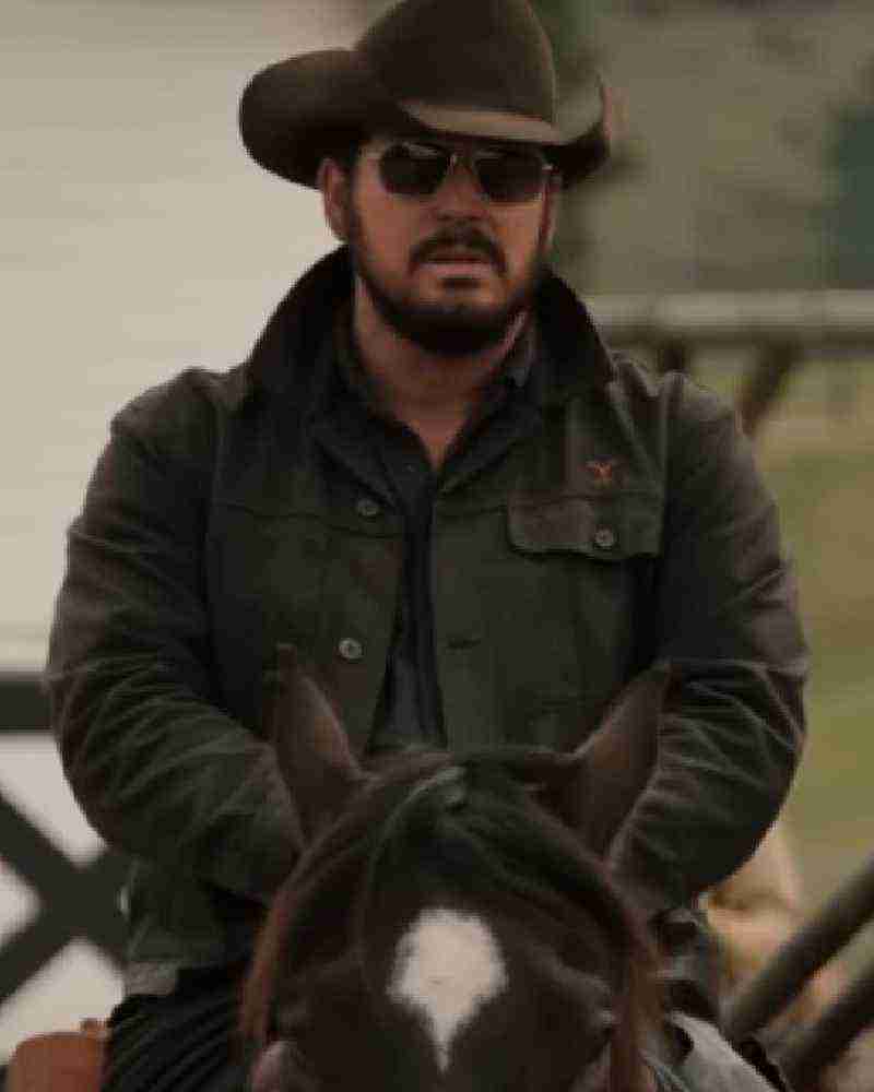 Cole Hauser Yellowstone Season 5 Black Jacket